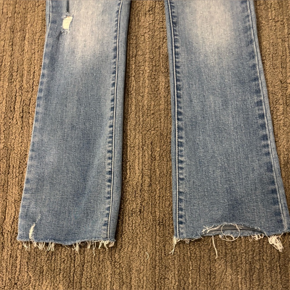 Pistola vintage blue denim straight leg flight boot jeans - Picture 5 of 15